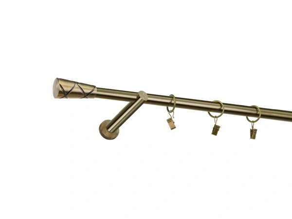 Garniža 19mm - 1rad - TRAPEZIUM - antik