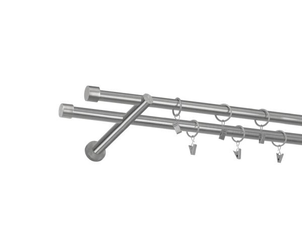 Garniža 19x19mm - 2rady - PULLO - satin