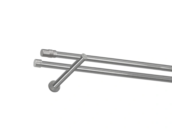 Garniža 19x19mm - 2rady - CYLINDER - satin 1