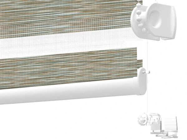 Rolete MINI+ zi-noapte - material Mauritius 64 - decor canvas 4