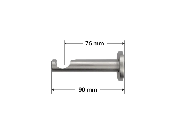 Garniža 19mm - 1rad - CYLINDER CRYSTAL - satin 3