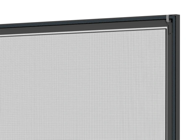Plase anti-insecte pentru FERESTRE DIN ALUMINIU - fixe - SPRING - antracit RAL7016 3