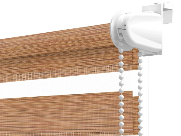Rolete MINI+ zi-noapte - material Mauritius 65 - maro (stejar auriu) 3