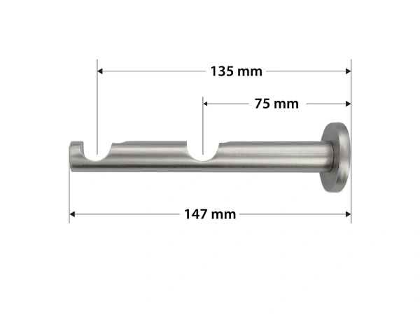 Garniža 16x16mm - 2rady - PANTEON - satin 3