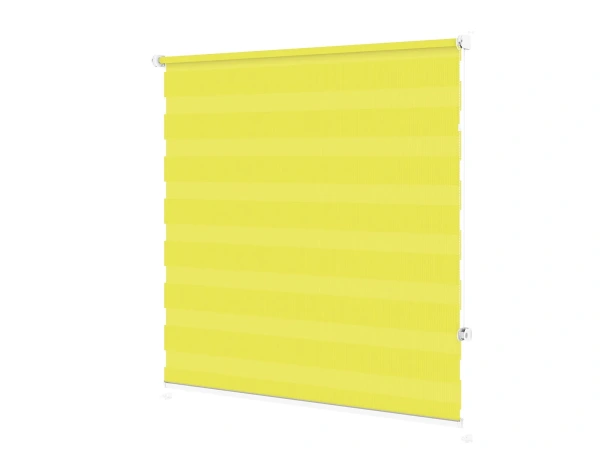 Roleta MINI - deň a noc - látka Bahama 1805 - citrónovo zelená 2