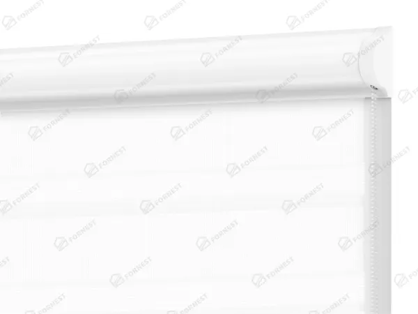 Roleta SWING PREMIUM - deň a noc - látka Miami 1301 - biela