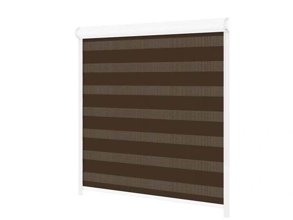 Roleta SWING PREMIUM - deň a noc - látka Zakynthos 07 - cappuccino 2