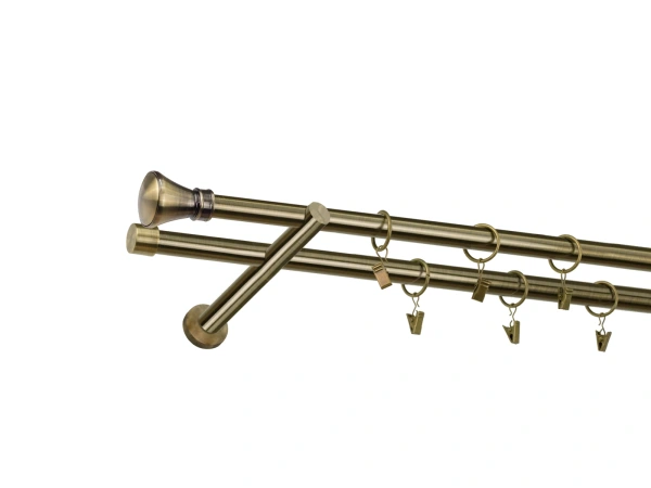 Garniža 19x19mm - 2rady - KOLOSEO - antik