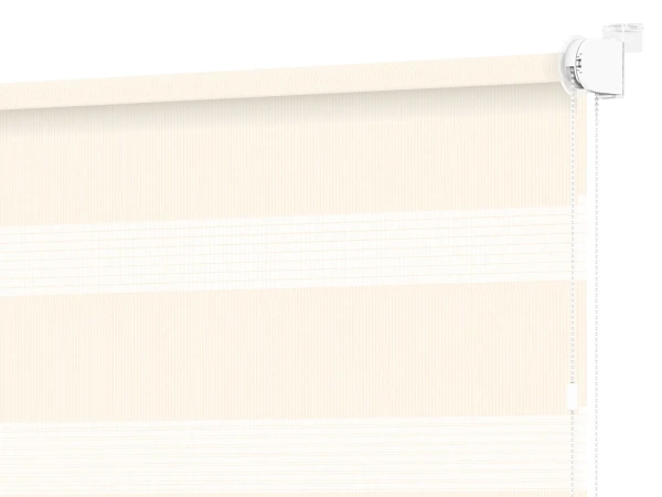 Roleta MINI - deň a noc - látka Miami 1302 - béžová