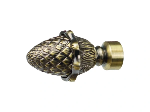 Garniža 25x25mm - 2rady - ŽALUĎ - antik 2