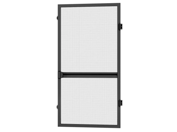 Plase anti-insecte pentru UȘI - cu balamale SLIM - ANTRACIT RAL7016