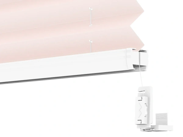 Plisé rolety LUX - látka Lovely rose 11073 - PEARL 4