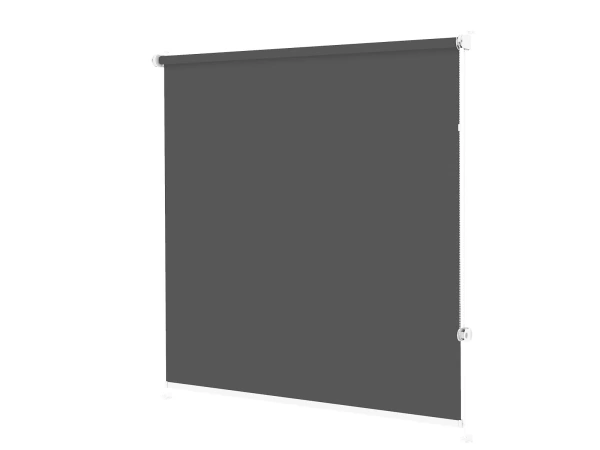 Roleta MINI - látka Madagaskar 061 - tmavo sivá - (zatemňujúca) 1