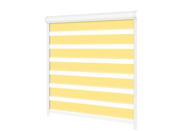 Roleta SWING LITE - deň a noc - látka Bahama 1801 - vanilková 1