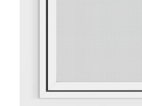 Siete proti hmyzu na DVERE - pántové v ráme SMART - BIELA - RAL 9016 - bez priečky 6