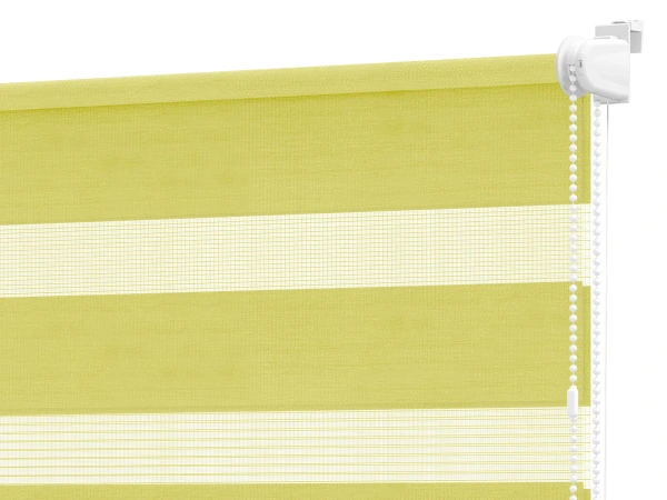 Rolete MINI+ zi-noapte - material Bahama 1807 - limetă