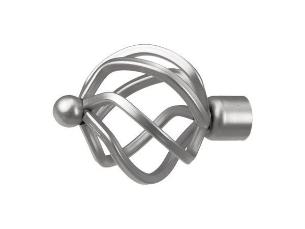 Garniža 19mm - 1rad - SPIRAL - satin 2