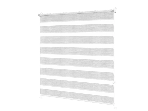 Rolete MINI+ zi-noapte - material Mauritius 67 - gri-alb 1