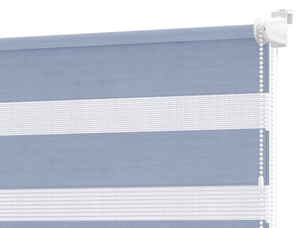 Rolete MINI+ zi-noapte - material Bahama 1808 - albastru