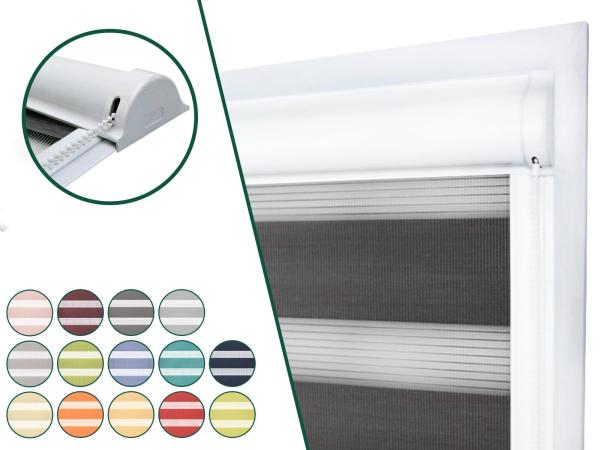 Roleta SWING PREMIUM - deň a noc - látka BAHAMA