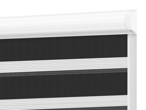 Roleta SWING PREMIUM - deň a noc - látka Zakynthos 11 - antracit