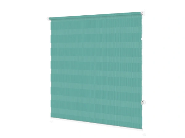 Roleta MINI - deň a noc - látka Bahama 1809 - smaragdová 2