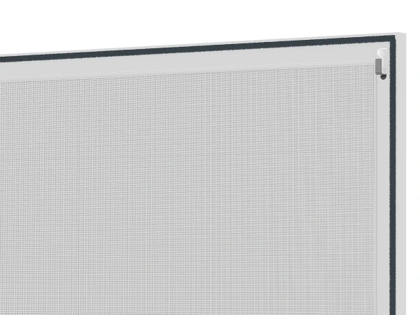 Plase anti-insecte pentru FERESTRE DIN ALUMINIU - fixe - SPRING - GRI - RAL 9006 2