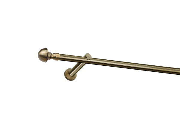 Garniža 19mm - drážková tyč - 1rad - BOSTON - antik 1