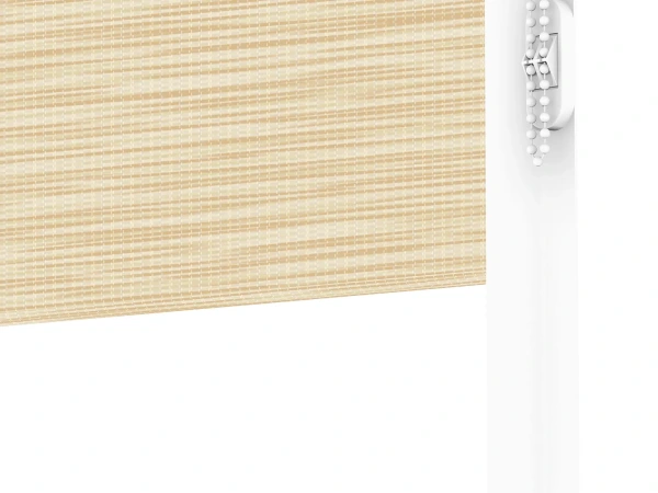 Roleta SWING LITE - deň a noc - látka Maurícius 63 - svetlo žltá (borovica) 4