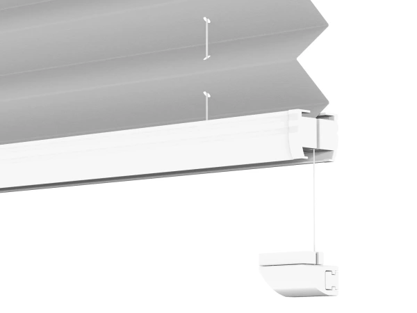 Plisé rolety LUX - látka Silver dust 11199 - BLACKOUT (zatemňujúca) 8