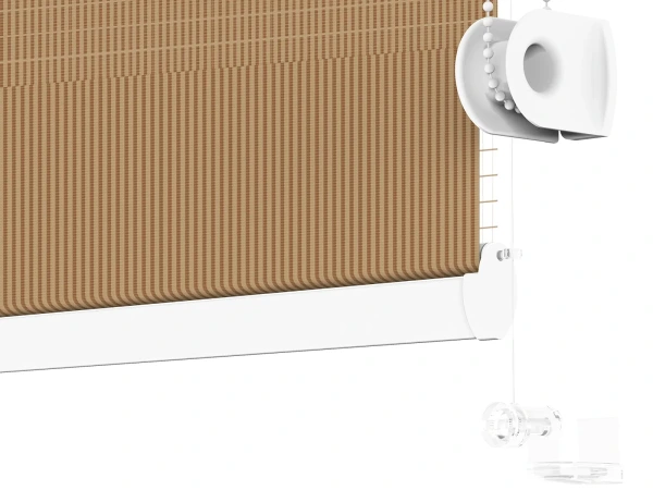 Roleta MINI - deň a noc - látka Miami 1305 - mliečna čokoláda 4