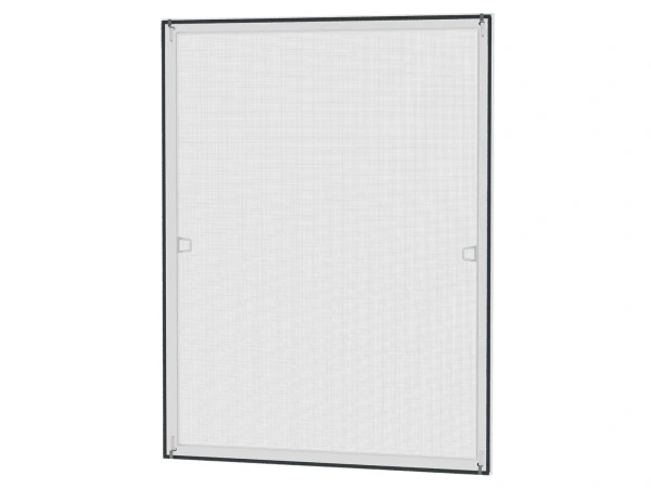 Plase anti-insecte pentru FERESTRE DIN ALUMINIU - fixe - SPRING - GRI - RAL 9006
