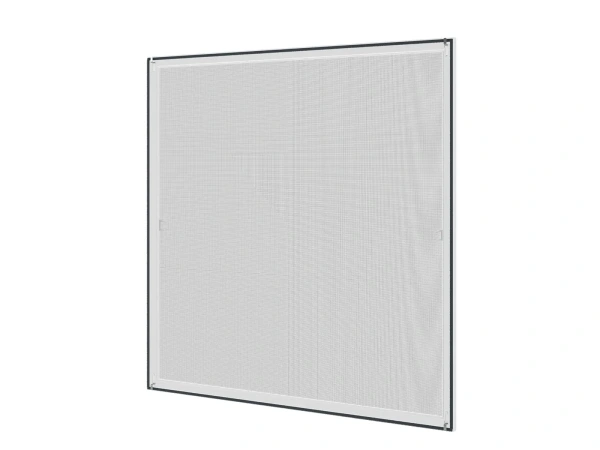 Plase anti-insecte pentru FERESTRE DIN ALUMINIU - fixe - SPRING - GRI - RAL 9006 1