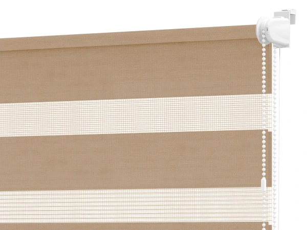 Rolete MINI+ zi-noapte - material Miami 1305 - ciocolată cu lapte