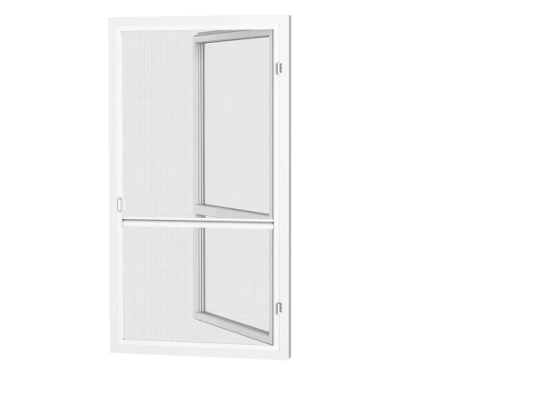 Plase anti-insecte pentru UȘI - cu balamale SLIM - ALB RAL9016 1