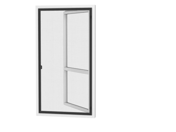 Siete proti hmyzu na DVERE - pántové v ráme SMART - ANTRACIT - RAL 7016 - bez priečky 1