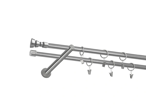 Garniža 16x16mm - 2rady - AFINA - satin