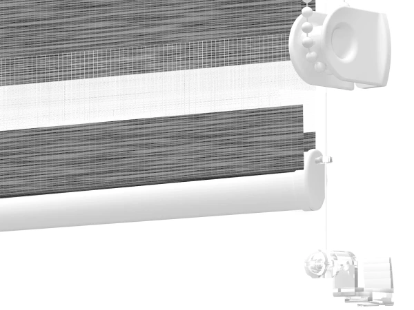 Rolete MINI+ zi-noapte - material Mauritius 70 - antracit 4