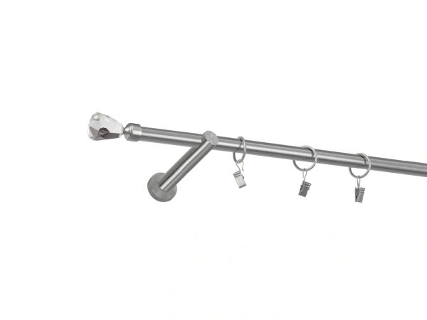 Garniža 16mm - 1rad - CRYSTAL CONE - satin