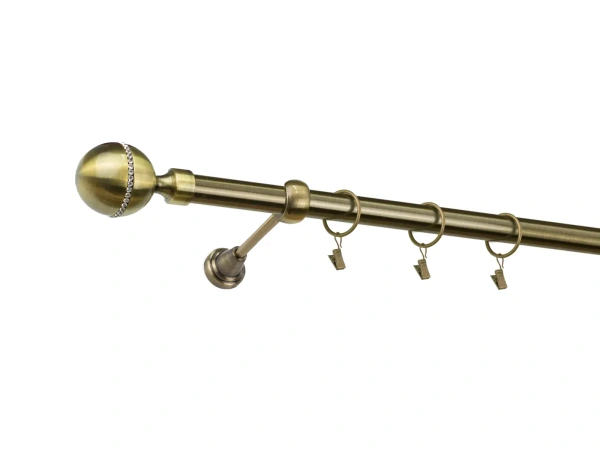 Garniža 25mm - 1rad - KALISTO CRYSTAL - antik