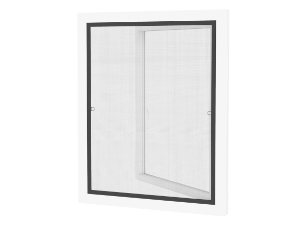 Siete proti hmyzu na OKNO - pevné - ANTRACIT - RAL 7016 1