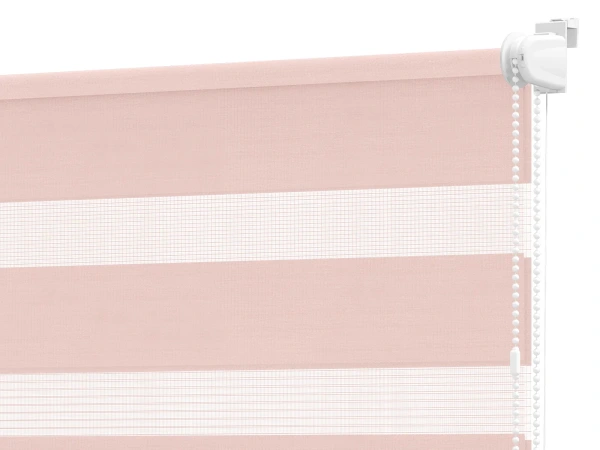 Rolete MINI+ zi-noapte - material Bahama 1811 - roz vechi