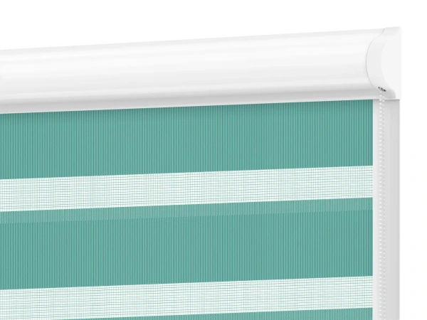 Roleta SWING PREMIUM - deň a noc - látka Bahama 1809 - smaragdová