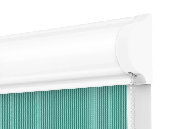 Roleta SWING PREMIUM - deň a noc - látka Bahama 1809 - smaragdová 3