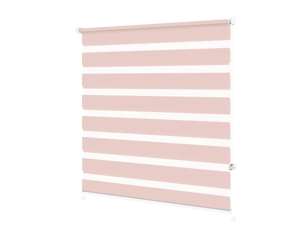 Roleta MINI - deň a noc - látka Bahama 1811 - staroružová 1