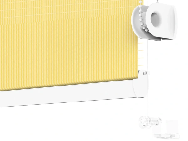 Roleta MINI - deň a noc - látka Bahama 1801 - vanilková 4