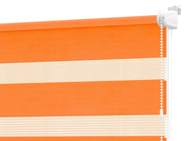 Rolete MINI+ zi-noapte - material Bahama 1802 - portocaliu