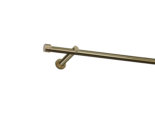 Garniža 19mm - drážková tyč - 1rad - PULLO - antik 1