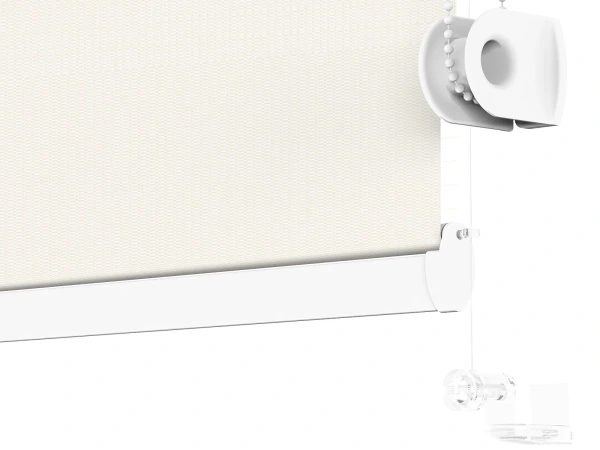 Roleta MINI - deň a noc - látka Zakynthos 03 - slonová kosť 4