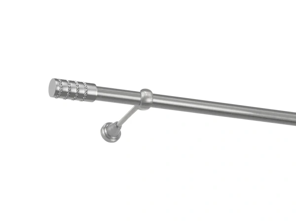 Garniža 25mm - 1rad - CYLINDER CRYSTAL - satin 1